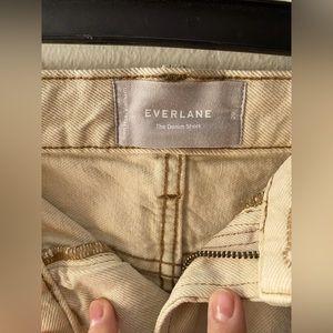 Everlane High Rise Denim Shorts